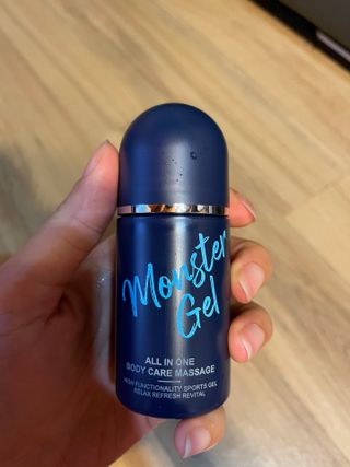 [바록스] 류현진 올인원 바디릴렉싱 몬스터겔 50ml — 5점을 준 리뷰어가 2021년 4월 올린 사용 사진