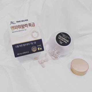 트루헬퍼 맨파워 활력 특급 블랙마카 1박스 2개월분 — 3.5점을 준 리뷰어가 2023년 4월 올린 사용 사진