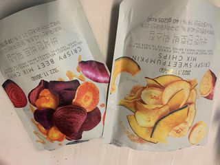 딜라이트 프로젝트 원물칩 2종 6ea(비트 믹스칩, 단호박 믹스칩) — 5점을 준 리뷰어가 2022년 4월 올린 사용 사진