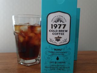 여우두마리 1977 콜드브루 스틱 더치커피 루후 커피팩토리 — 5점을 준 리뷰어가 2021년 2월 올린 사용 사진