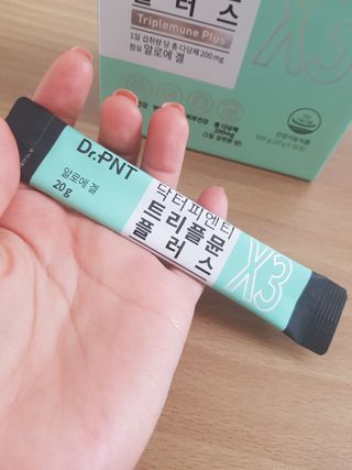 [Dr.PNT] 닥터피엔티 트리플뮨 플러스 [1개월분] — 5점을 준 리뷰어가 2022년 9월 올린 사용 사진