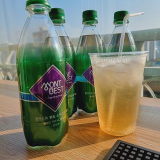 몽베스트 Montbest with Sparkling water Plain 20병 — 5점을 준 리뷰어가 2022년 10월 올린 사용 사진