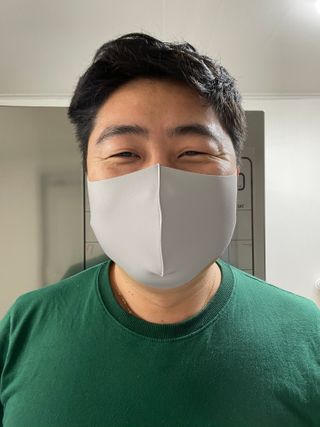 [에이블밤부] 리퓨어 쿠퍼 마스크 10color — 5점을 준 리뷰어가 2021년 2월 올린 사용 사진