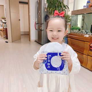 딜라이트 프로젝트  달콤한 눈꽃 간식세트( 눈꽃 솜사탕 / 레몬라임 솜사탕 / 달고나 총 7EA+스마트톡 증정) — 4점을 준 리뷰어가 2022년 5월 올린 사용 사진