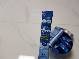 서울약사신협_프로바이오생유산균_2.5G x 100포 — 5점을 준 리뷰어가 2021년 5월 올린 사용 사진
