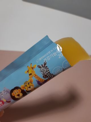 다나음 셀렌에 빠진 아연면역젤리 열대과일맛+사과맛 — 5점을 준 리뷰어가 2021년 3월 올린 사용 사진