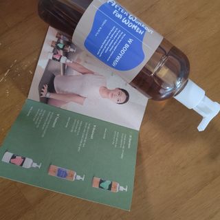 와프랩 운동하는 여성을 위한 더블유 미세먼지 세정 천연유래 약산성 바디워시 — 5점을 준 리뷰어가 2022년 3월 올린 사용 사진