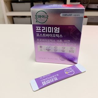 [유산균] 오마이락 프리미엄 포스트바이오틱스 30P — 5점을 준 리뷰어가 2022년 11월 올린 사용 사진