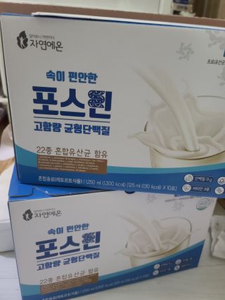 자연에온 마시는 프로틴 고함량 균형단백질 음료 포스틴 125ml 10개입 1BOX — 5점을 준 리뷰어가 2021년 5월 올린 사용 사진