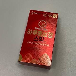 힘내라김홍삼 하루홍삼정스틱 10g x 10포 — 5점을 준 리뷰어가 2021년 3월 올린 사용 사진