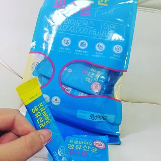 헬스업 핼스업 프로바이오 생유산균 퍼스트 — 5점을 준 리뷰어가 2021년 2월 올린 사용 사진
