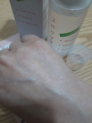 [시카앰플] 묘오한 고마진정할때 진정 스프레이 앰플 150ml — 5점을 준 리뷰어가 2020년 12월 올린 사용 사진