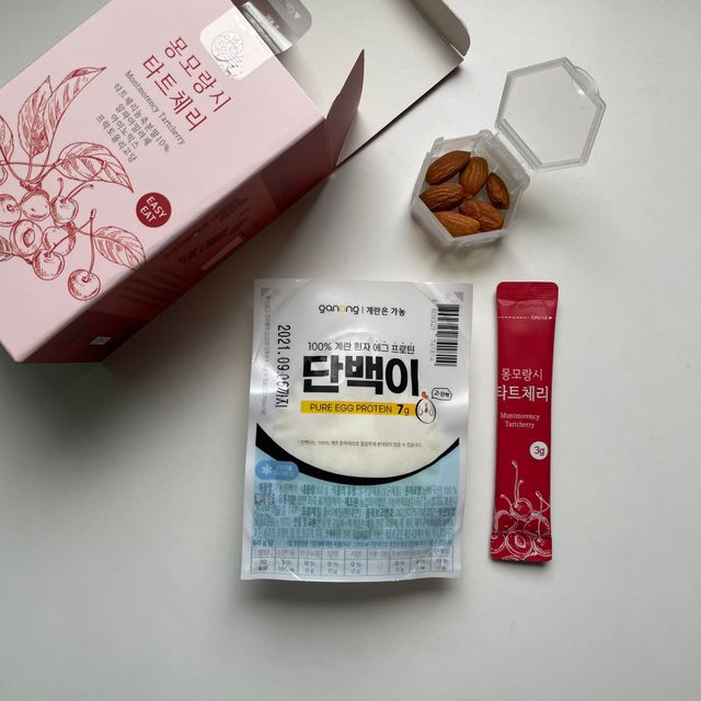 생활속미 몽모랑시 타트체리 주스 원액분말 15곡 발효 효소 리뷰 사진