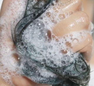 디어미어 맥주효모 샴푸 500ml — 4점을 준 리뷰어가 2022년 8월 올린 사용 사진