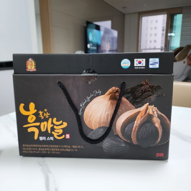 [젤리스틱 3종] 홍삼흑마늘, 동충하초, 석류콜라겐 리뷰 사진