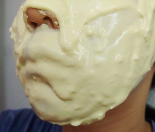 투비어레이디 젤리팩 25g /6종 중 랜덤3종 발송/ 도구가 필요없는 피부관리끝판왕 모델링팩 — 4.5점을 준 리뷰어가 2021년 3월 올린 사용 사진