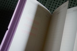 리훈 2022년 이야기 다이어리 그란데 1년형 — 5점을 준 리뷰어가 2021년 11월 올린 사용 사진