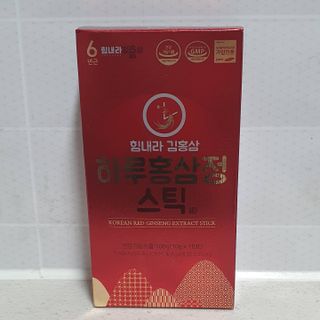 힘내라김홍삼 하루홍삼정스틱 10g x 10포 — 5점을 준 리뷰어가 2021년 4월 올린 사용 사진