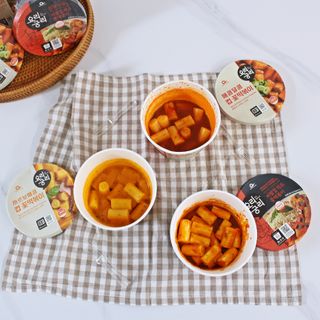 프리 [요리궁리] 타입 B (매콤,치즈,매콤까르보) 꽃떡볶이 6개입 세트 — 5점을 준 리뷰어가 2024년 12월 올린 사용 사진