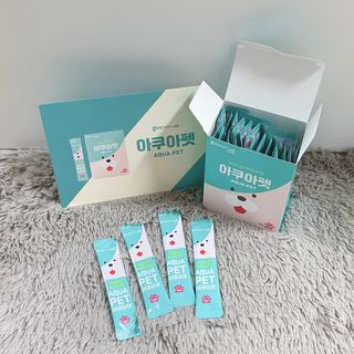 펫시랩 반려견용 액상 프리바이오틱스 아쿠아펫 — 4.5점을 준 리뷰어가 2021년 1월 올린 사용 사진