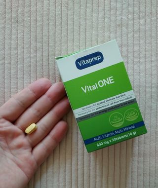 뉴트리션팩토리 비타프렙 바이탈원 종합비타민 멀티비타민 600mg — 5점을 준 리뷰어가 2021년 10월 올린 사용 사진