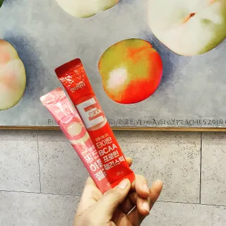인디닥터 면역 생생 핑크 이뮨 젤리 + 타이탄 BCAA 프로틴 젤리스틱 — 5점을 준 리뷰어가 2022년 3월 올린 사용 사진
