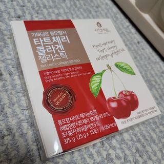 자연에온 가득담은 몽모랑시 타트체리 콜라겐 젤리스틱 — 5점을 준 리뷰어가 2020년 12월 올린 사용 사진
