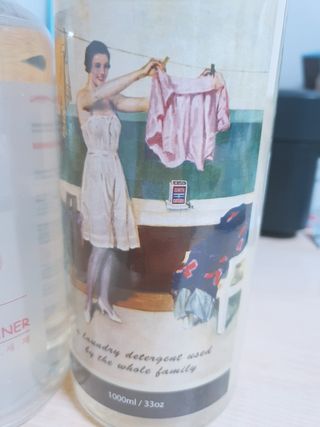 고위드올인원 세탁세제 1000ml — 4점을 준 리뷰어가 2021년 5월 올린 사용 사진