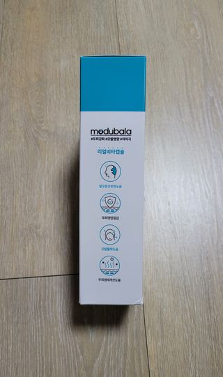 모두발라 마이크로 비타캡슐 탈모샴푸 — 5점을 준 리뷰어가 2022년 1월 올린 사용 사진