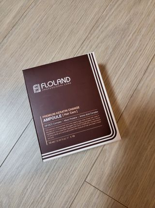 플로랜드 프리미엄 케라틴 체인지 헤어앰플 — 4점을 준 리뷰어가 2021년 12월 올린 사용 사진