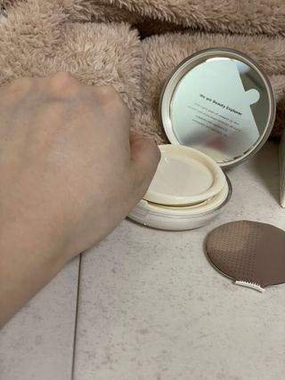 세렌디뷰티 퍼펙트 에어리 래디언스 쿠션 — 5점을 준 리뷰어가 2022년 1월 올린 사용 사진