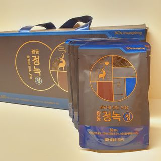 광동생활건강 [광동] 바르게 만든 녹용, 광동정녹청 — 5점을 준 리뷰어가 2021년 11월 올린 사용 사진