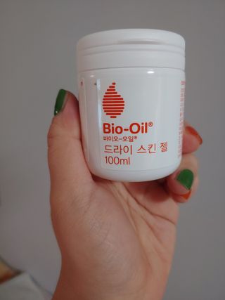 바이오오일 [바이오-오일] 드라이 스킨 젤 100ml — 5점을 준 리뷰어가 2021년 8월 올린 사용 사진