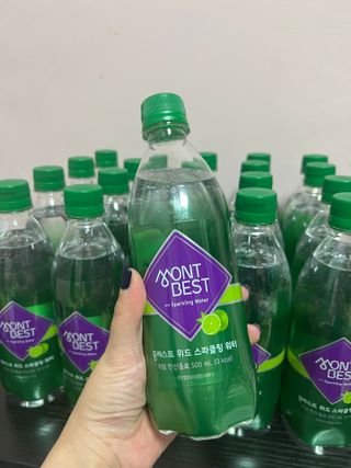 몽베스트 Montbest with Sparkling water Lime20병 — 5점을 준 리뷰어가 2022년 9월 올린 사용 사진