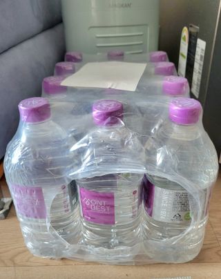 몽베스트 MONTBEST 1L 12입 — 5점을 준 리뷰어가 2022년 4월 올린 사용 사진
