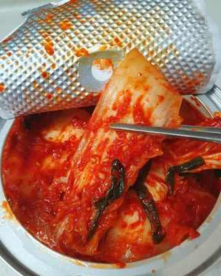 셰프애찬 알배기 겉절이 김치 1kg — 5점을 준 리뷰어가 2022년 11월 올린 사용 사진