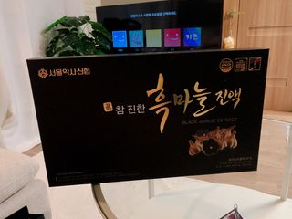 서울약사신협 약사신협_흑마늘진액_70mlx30포 — 5점을 준 리뷰어가 2021년 4월 올린 사용 사진