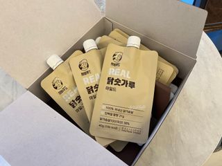 서비푸드 리얼 닭숫가루 마일드 1SET 10개입 — 3.5점을 준 리뷰어가 2022년 1월 올린 사용 사진
