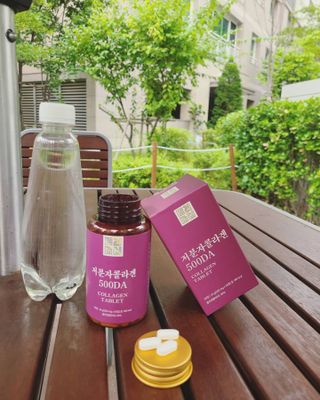 일편강심 여주정,마카정,새싹보리정,보스웰리아정,저분자콜라겐 — 5점을 준 리뷰어가 2021년 6월 올린 사용 사진