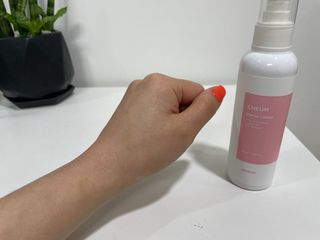 화이트리 채움 베리어 로션, 베리어 크림 세트 — 4점을 준 리뷰어가 2021년 2월 올린 사용 사진