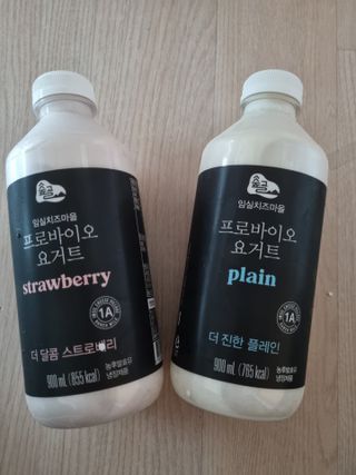 숲골 임실치즈마을 프로바이오 요거트 900ml — 5점을 준 리뷰어가 2021년 8월 올린 사용 사진