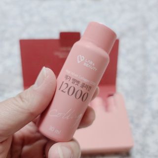 랩앤뷰티 메가 벨벳 콜라겐 12000 — 5점을 준 리뷰어가 2021년 5월 올린 사용 사진