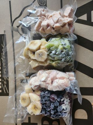 수플먼트 나는 마신닭!! 닭가슴살 주스키트, 먹기 힘들었던 닭가슴살 이제는 마시자 — 5점을 준 리뷰어가 2023년 3월 올린 사용 사진