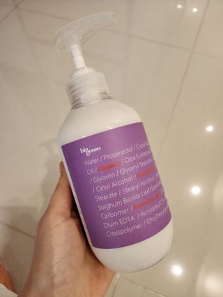 빅그린 베이비라인 3종세트 - 샴푸앤바디워시500ml,올인원로션500ml,바디크림170ml — 5점을 준 리뷰어가 2022년 11월 올린 사용 사진