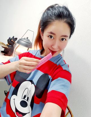 필리브 비주얼 브이스틱 — 5점을 준 리뷰어가 2021년 6월 올린 사용 사진