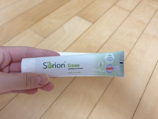건선/아토/습진/민감성 피부 천연보습진정크림 소리온 크림 & 센시티브 크림 50g — 5점을 준 리뷰어가 2022년 1월 올린 사용 사진
