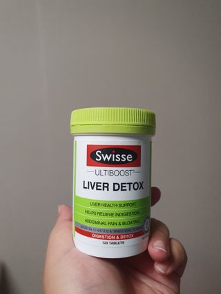 Swisse 스위스 리버디톡스 120정 — 4점을 준 리뷰어가 2021년 1월 올린 사용 사진