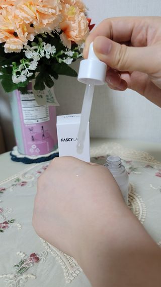 파시랩 세라마이드 하이드레이팅 앰플 — 4점을 준 리뷰어가 2021년 7월 올린 사용 사진
