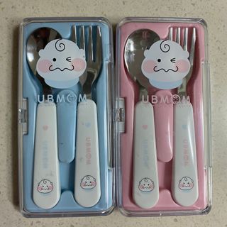유비맘 스푼포크 케이스 세트 1+1 _컬러랜덤 발송 — 5점을 준 리뷰어가 2020년 12월 올린 사용 사진