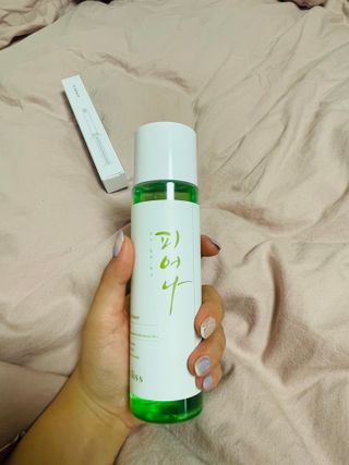에클리스 피어나 스킨토너 — 5점을 준 리뷰어가 2022년 2월 올린 사용 사진